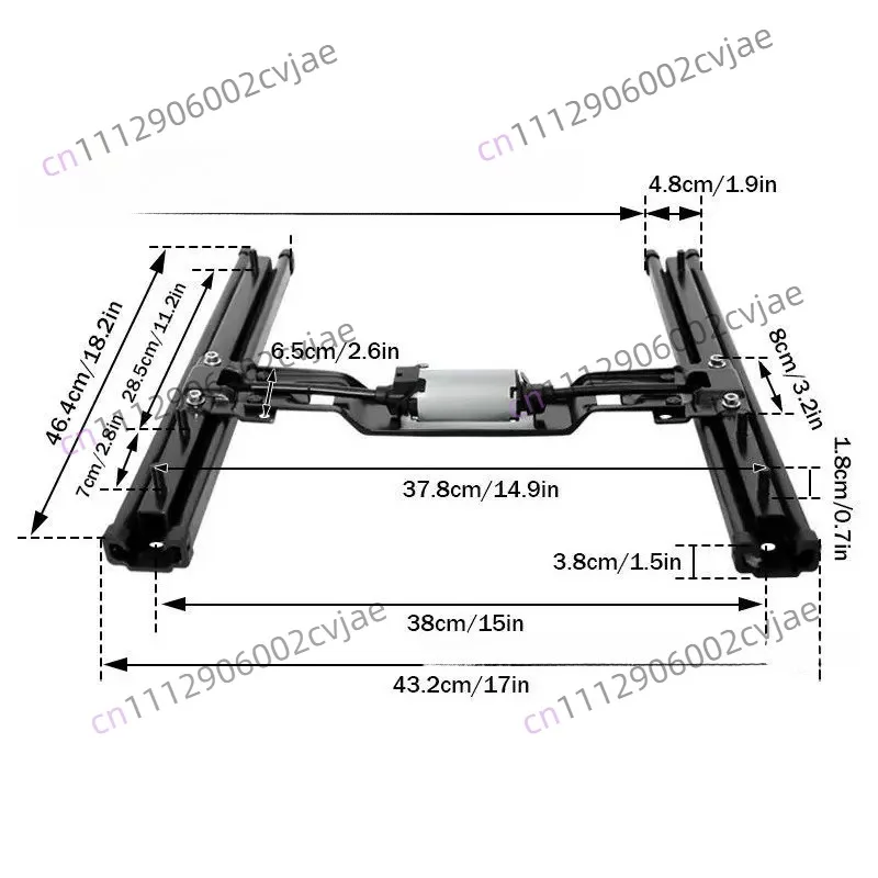 Electric sliding rails for car seats,electric seat base frame for business vehiclesmotorized seats and electricseat modification