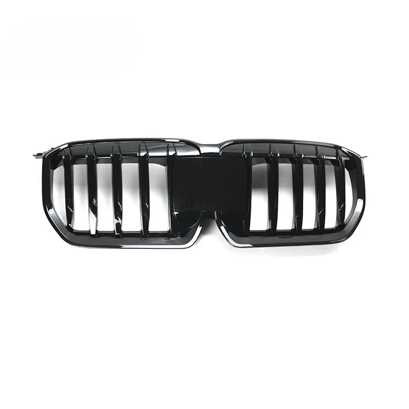 

Подходит для BMW New X1 U11, модифицированная однолинейная глянцевая черная трехцветная передняя решетка воздухозаборника IX1