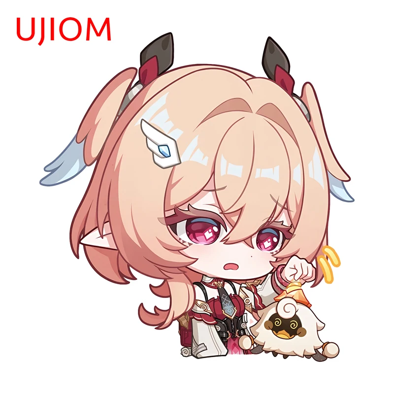 UJIOM Creative Game Linnea Wall Stickers Chibi Waterproof DIY Decal Home Decorative Sticker Wallpapers For Bedroom Living Room