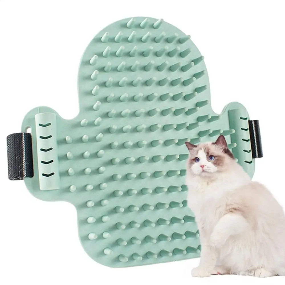 Self Cat Wall Corner Massage Comb Soft Self-entertainment Cat Grooming Massage Combs Portable No Damage To Furniture