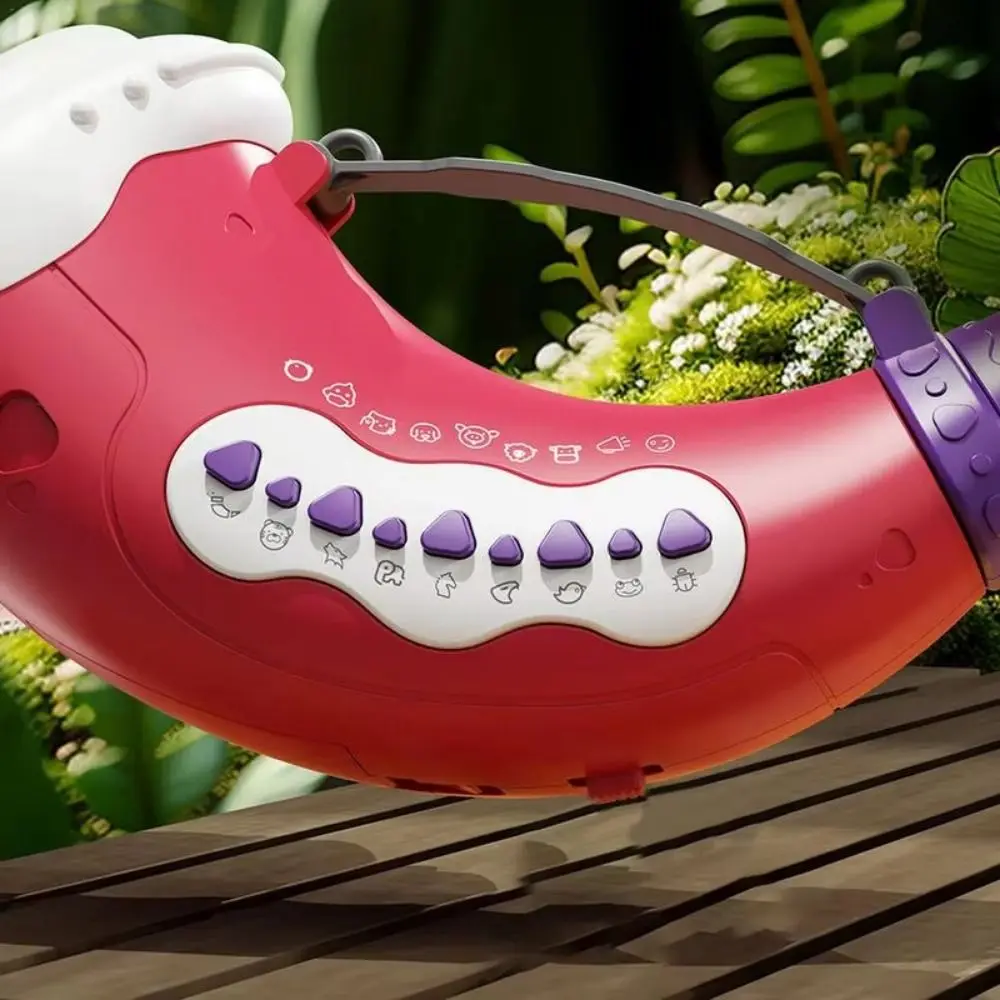 

30-Sound Animal Party Whistle Simulation Creativity Instrument Musical Interactive with Straps Animal Assembly Call Horn