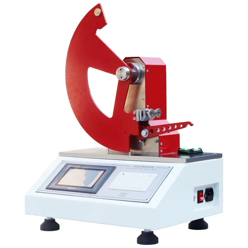 Microcomputer PaperFilm Packaging Tear Tester Material Tear Strength