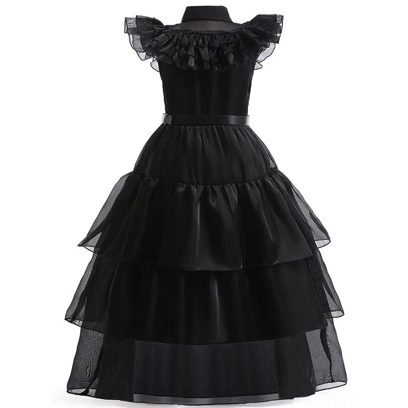 Carnival Easter Disguise Dress Up Children Halloween Cosplay Costume For Kids Fancy Princess Floral Evening Party Prom Ball Gown