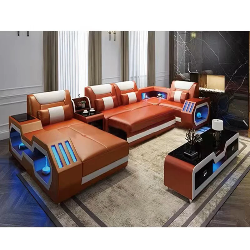 &Modern Sectional Sofa Sitting Room Furniture Living Room Sofa Set Furniture Luxury