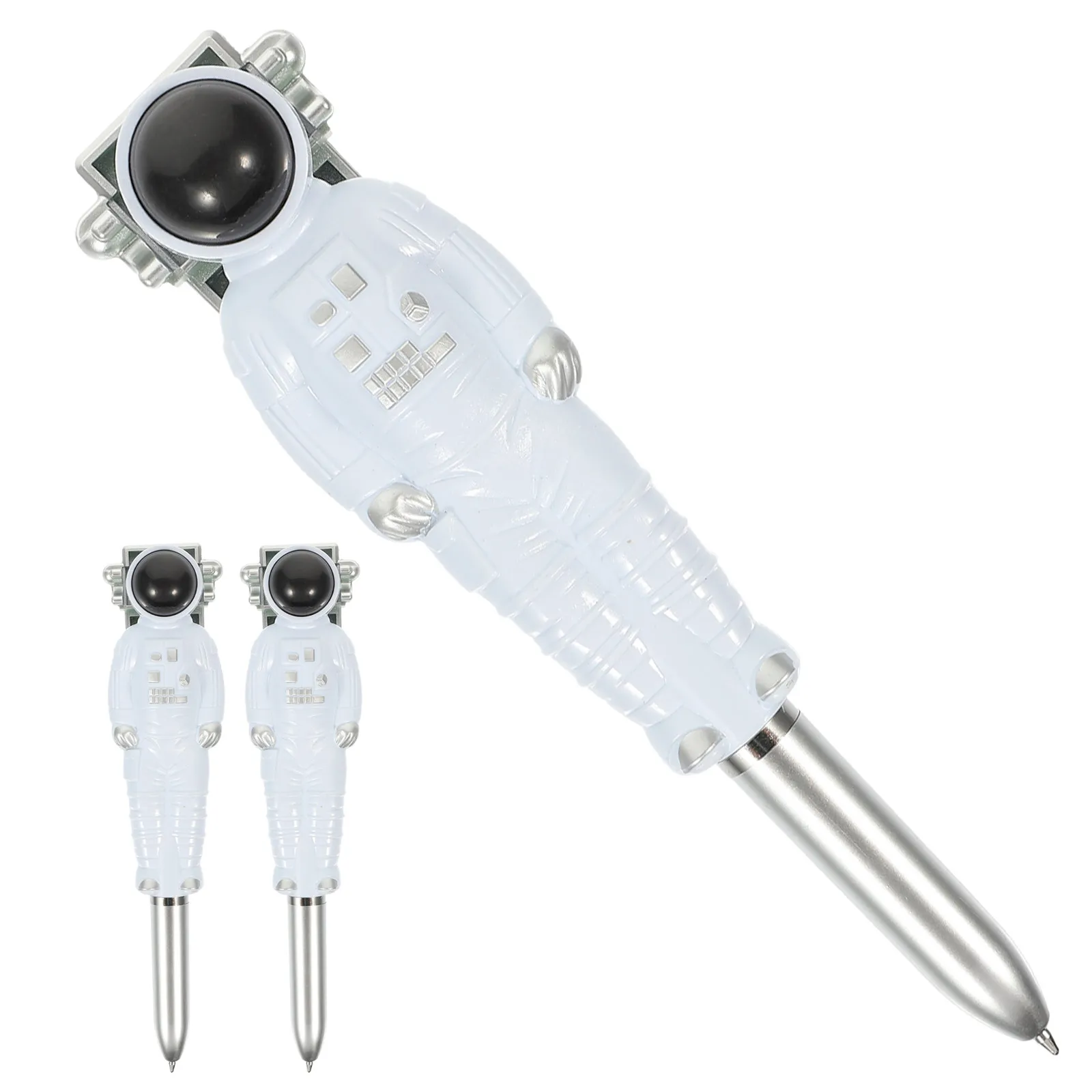 Astronaut Ballpoint Pens 3 Pack Portable Cute Writing Pens for School Kids Christmas Stocking Stuffers