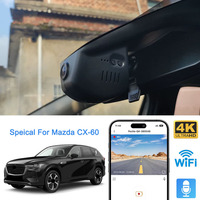 Mrec Dual Camera Dash Cam Auto Front Rear 4K Wifi Dashcam Plug Play Dash Camera for Mazda CX60 CX-60 CX60 2022 2023 2024 2025