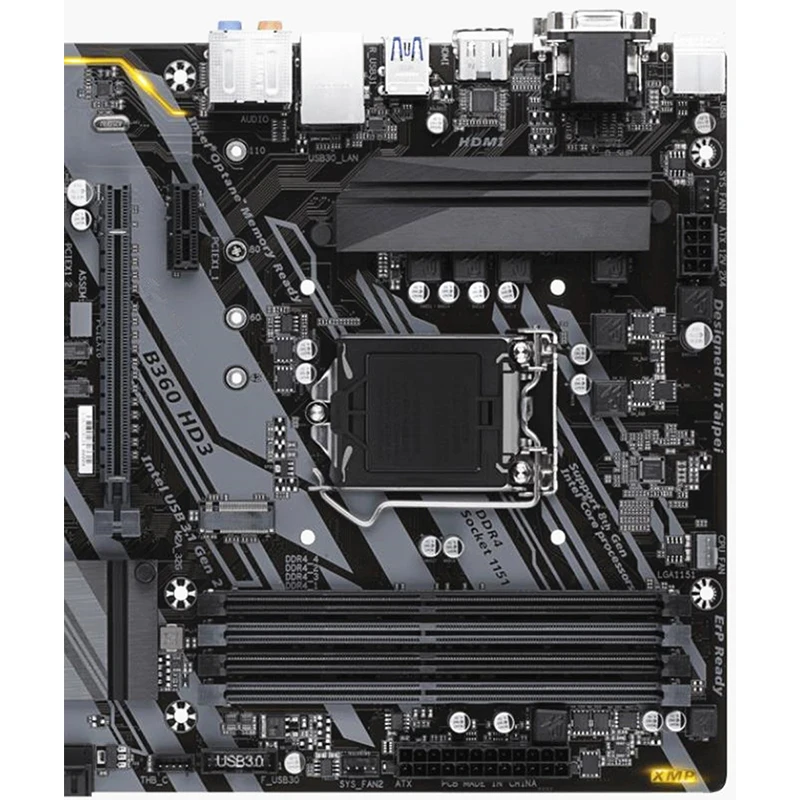 For B360 HD3 Motherboards LGA 1151 DDR4 64GB ATX For Intel B360 Desktop Mainboard SATA III USB3.0