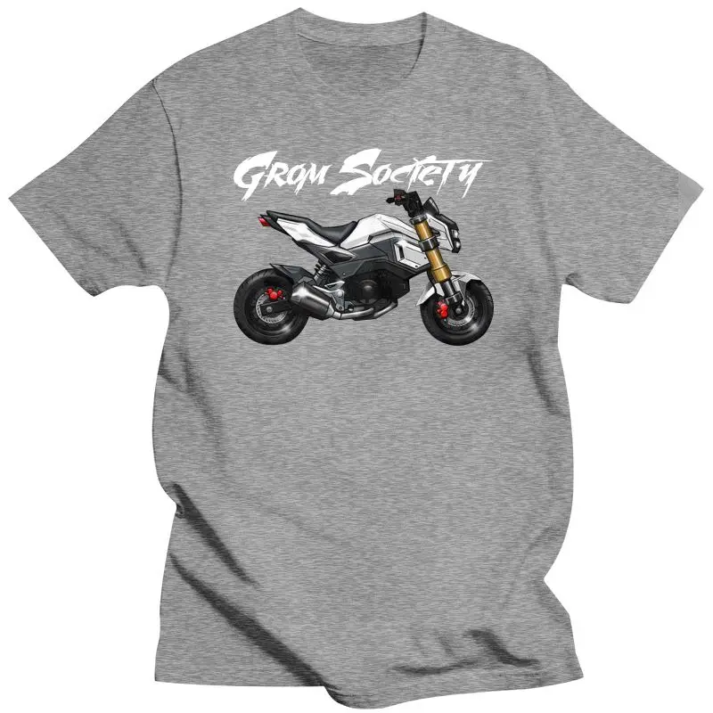 2022  Japanese Motorcycle Msx125 Grom - Society Tee T-Shirt Sf Msx125Sf Motorcycle Msx 125 D Camisetas T Shirt