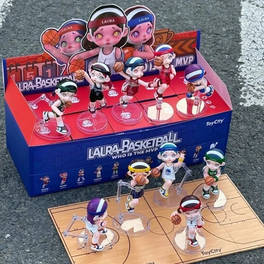 لورا Who Is The MVP Series صندوق أعمى شخصيات كرتونية صندوق أعمى Kawaii دمية لطيف حلية تحصيل نموذج مفاجأة الهدايا اللعب