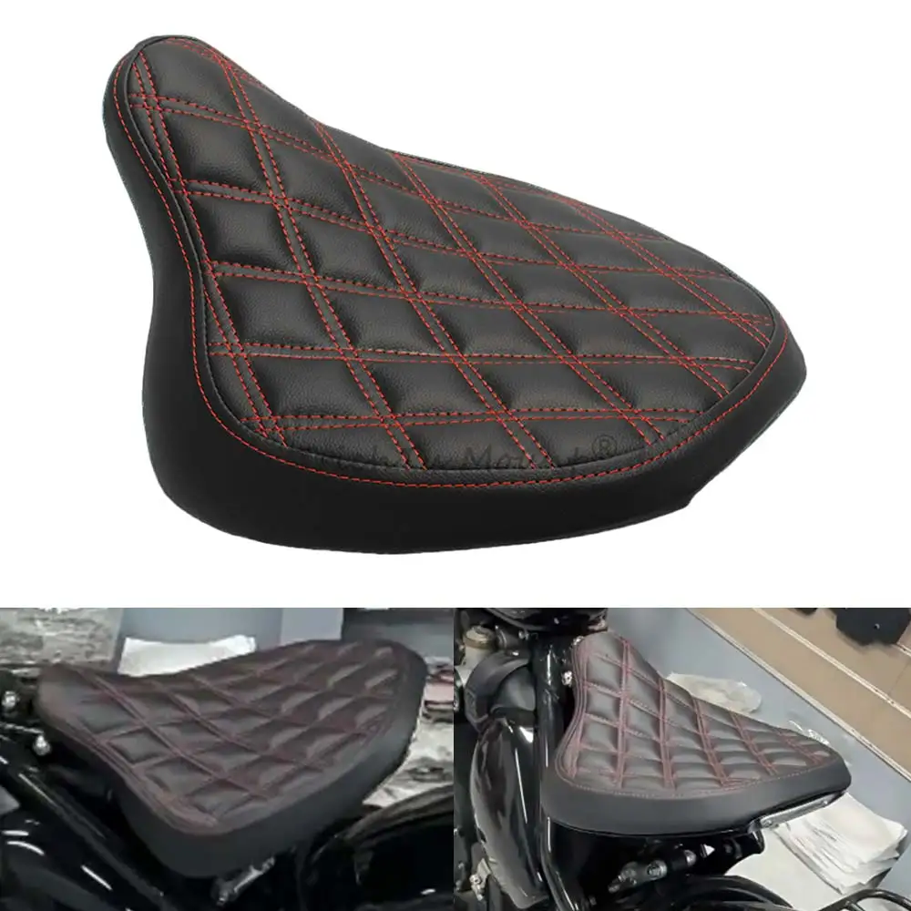

Новая классическая накладка на переднее сиденье мотоцикла, подходит для Triumph Bonneville Bobber 2017-2025, черные модели 2018-2020, черно-красная