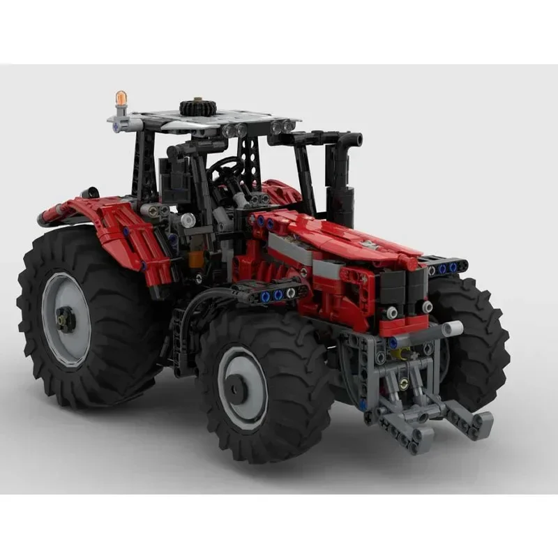 Classic Farm Machinery Fertilizer Spreader MOC-175619 Tractor 1137pcs Mechanical Building Block Toys Kids Christmas Gifts