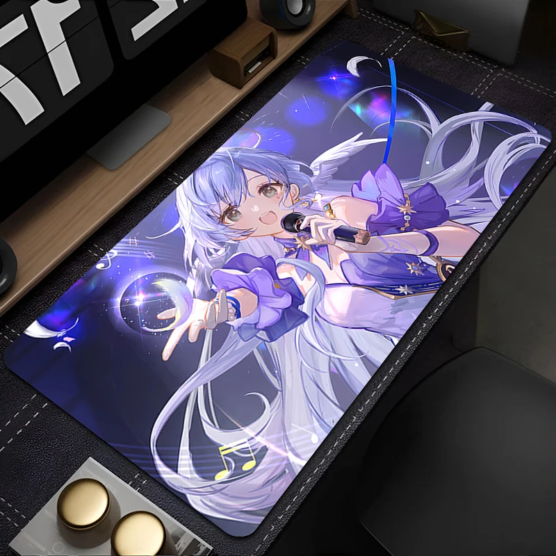 Mouse Pad Gamer Non-Slip Computer HD Print Desk mat Keyboard Anime Gaming H-honkai Star Rail Robin Accessories Mousepad Carpet