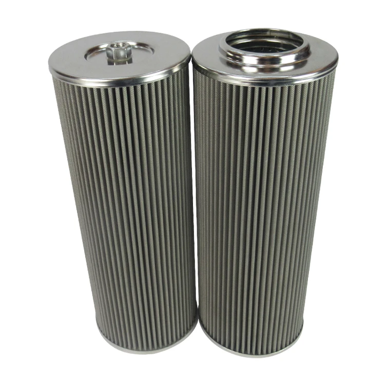 TOPEP Customized Oil Filter Cartridge 113*308 Stainless Steel Mesh Carbon Steel End Cap Oil Filter