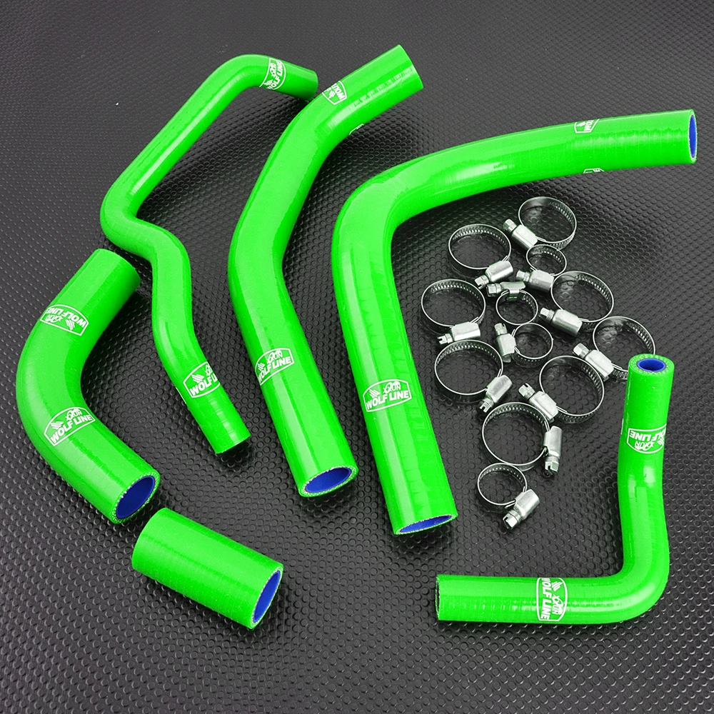 Motorcycle Silicone Radiator Coolant Hose kit For Kawasaki Z1100 2026 / Z1000 2014-2022 / Z1000SX 2010-2018
