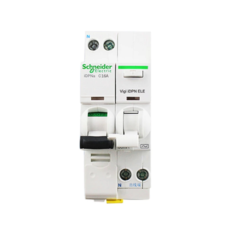 Mini Circuit Breaker with 30mA Leakage Protection Schneider Electric MCB iDPNa 1P+N Vigi iDPN ELE 6A 10A 16A 20A 25A 32A 40A