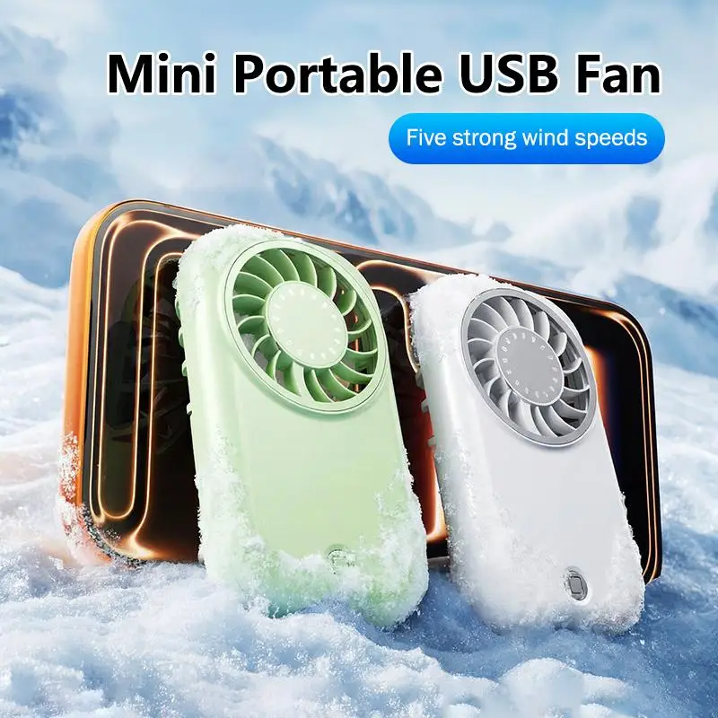 

Мини-ручной вентилятор, перезаряжаемый через USB, портативный, ультратонкий, компактный, высокоскоростной, удобный для использования на открытом воздухе