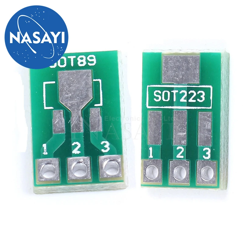 10 sztuk/partia SOT89 do zanurzenia SOT223 do zanurzenia adaptera 1.5mm rozstaw bolca uniwersalna płyta SMD