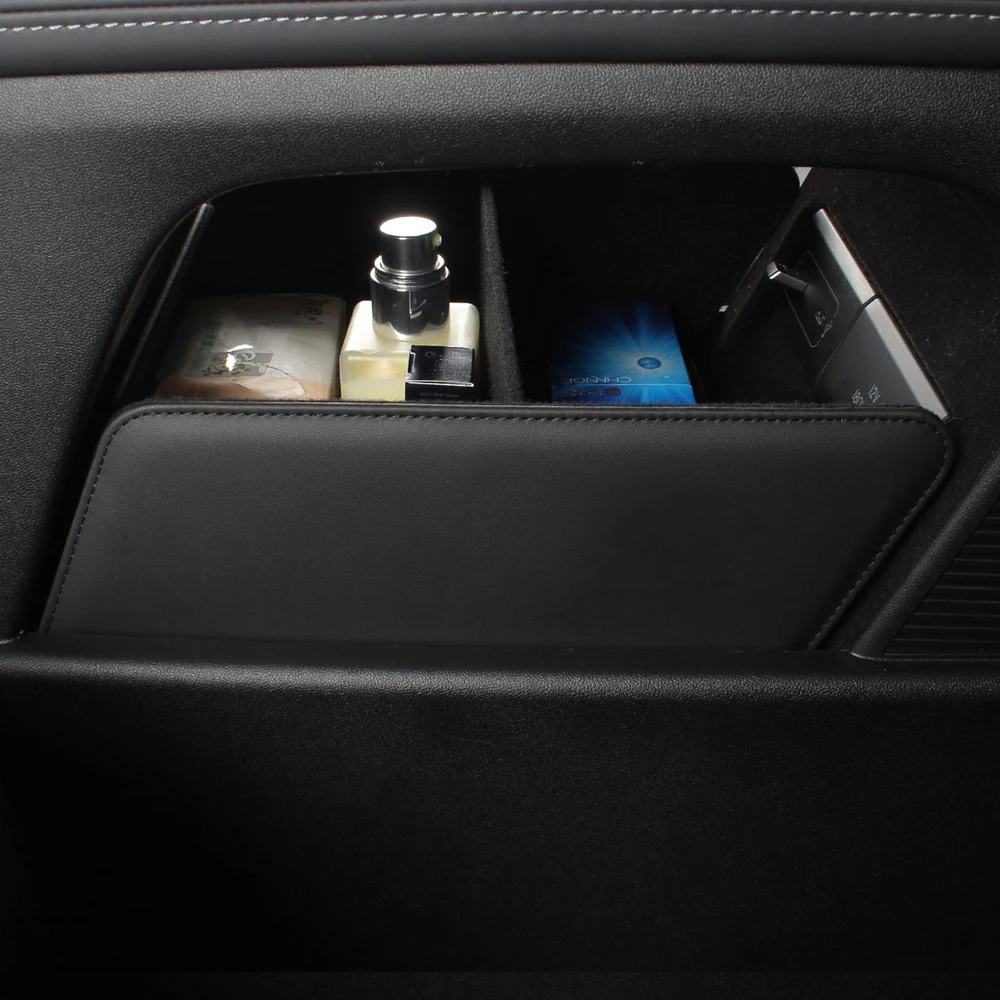 Car Central Control Storage Box Leather Dtorage Box Dedicated Car Interior Accessories Modification For Xpeng G6