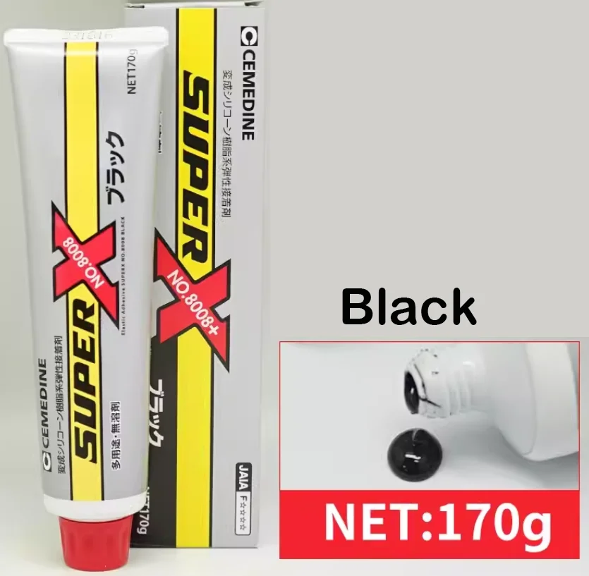 CEMEDINE SUPER X 8008 flüssigkeit metall glas gummi klebstoff universal dichtstoff
