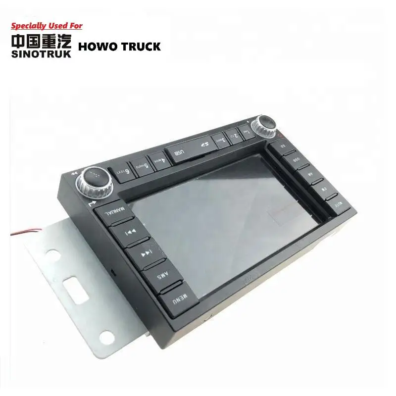 Specially Used For HOWO A7 Truck New model MP5 Radio with USB WG9918780001 Radio Player Assembly with MP5 (left mounted vehicle)