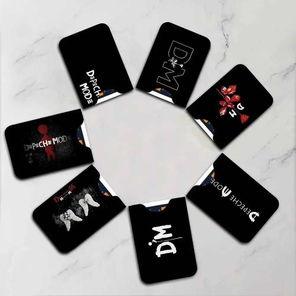 Electronic Rock D-Depeche Card Protect Credit Bank Card Holder Case Slim Wallet Protector for Men Travel Shopping