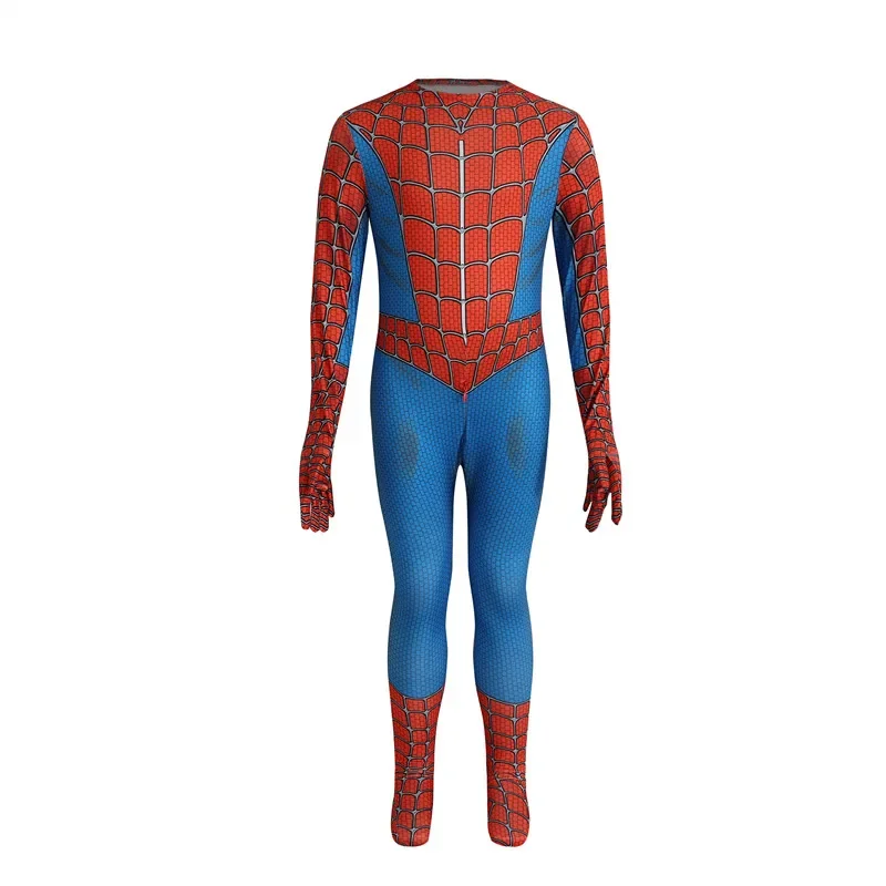 

Kids Justice Hero Mesh Jumpsuit Printed Movie Superhero Tights for Cosplay and Mardi Gras Birthday Gift Party Performance