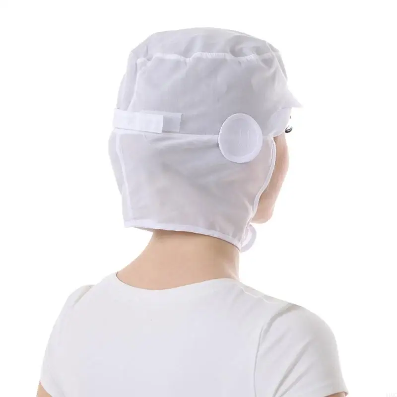 Industrial Grade Cap with Complete Ear and Neck Guard Comfortable Cotton for Hazard Defense 