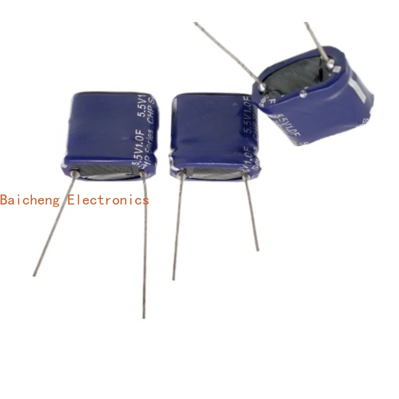 Condensatore combinato 10PCS 5.5V1.0F Condensatore Farad 17 * 8 * 21 5.5V 1F