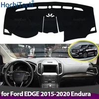 Cubierta para salpicadero de coche, alfombrilla para Panel de instrumentos, alfombras para Ford EDGE 2015 2016 2017 2018 2019 2020 Endura