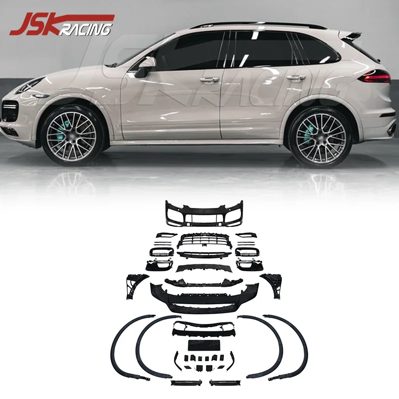 

Для Porsche Cayenne 958.1 (2011-2014) — Комплект обвесов PP для обновления до стиля SD 2021 года