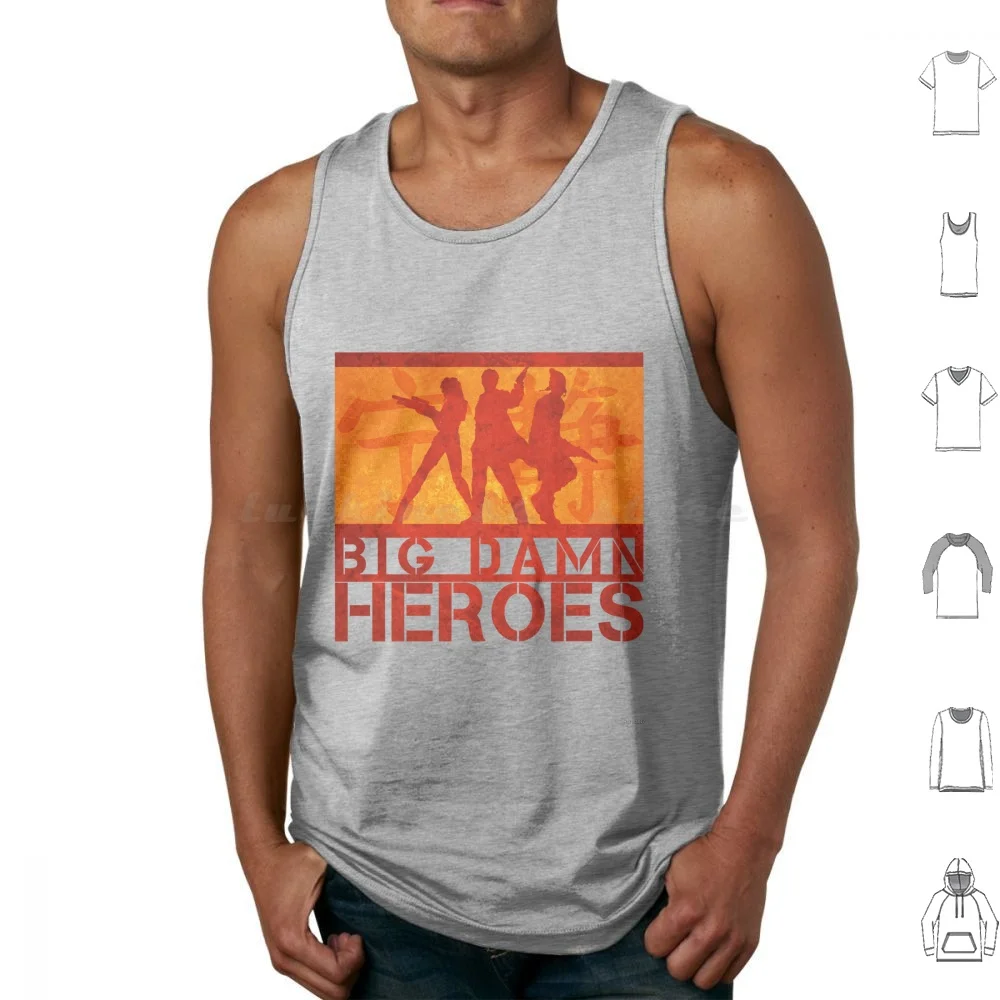 Big Damn Heroes Tank Tops Print Cotton Big Damn Heroes Firefly Serenity Mal Jayne Zoe Tv Show Fan Cool Awesome Fun