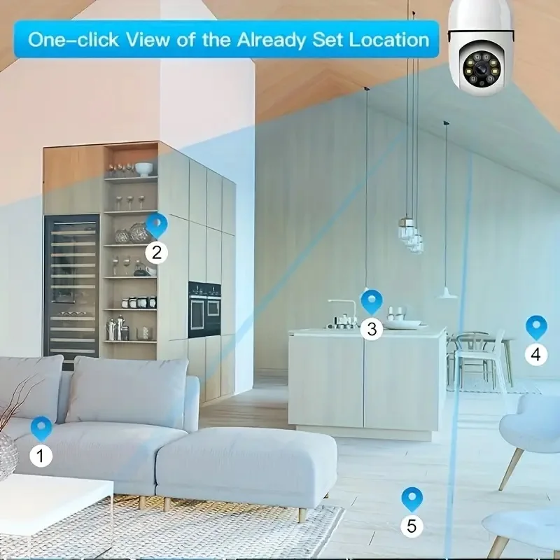 V380 Pro WiFi IP Camera 2MP 1080 Security Video Monitor Night Vision Waterproof CCTV Cameras