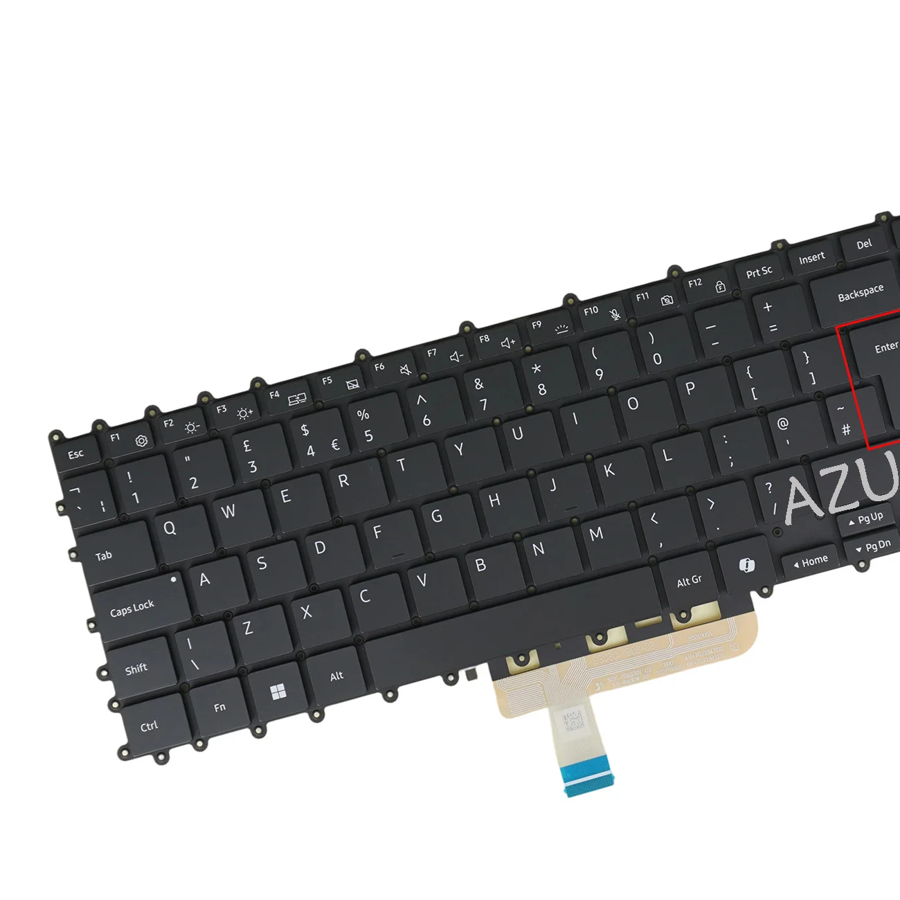 UK GB Backlit Replacement Laptop Keyboard For Samsung Galaxy Book5 Pro NP960XHA,  Book3 Pro NP960XFG , Book4 Pro NP960XGK
