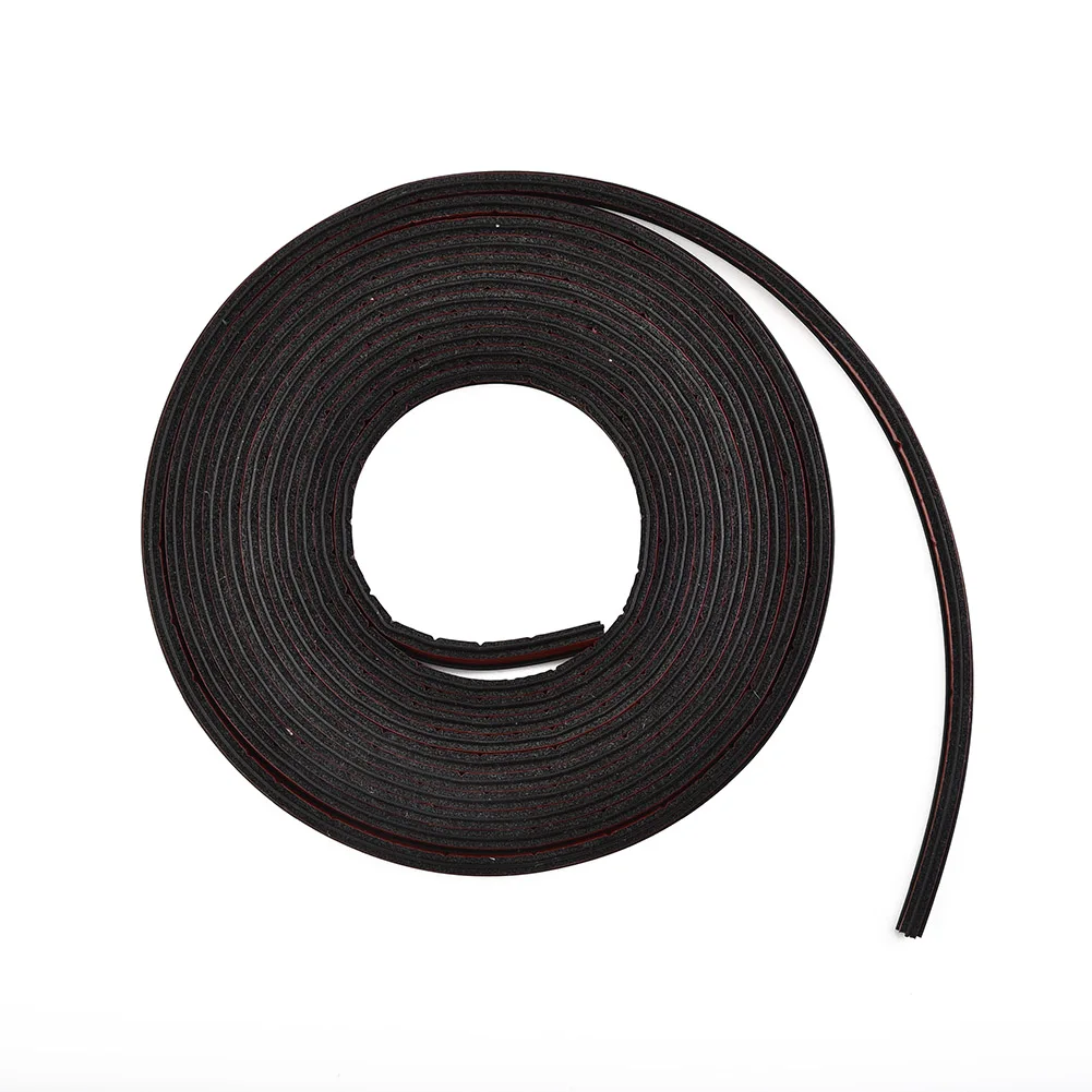 Practical Sealing Strip Bumper Elasticity Front Shock-Absorbent Side Skirt Waterproof 1 Roll Weatherstrip 3 Meter