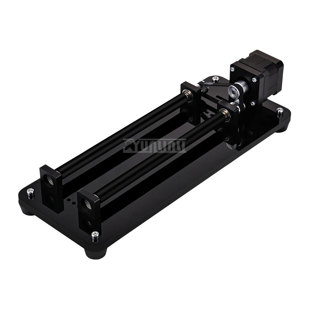 Accesorio para máquina de grabado láser, plataforma de rodillo giratorio, eje de rotación de tres velocidades para cilindro, lata de refresco, termo, tallado de tazas