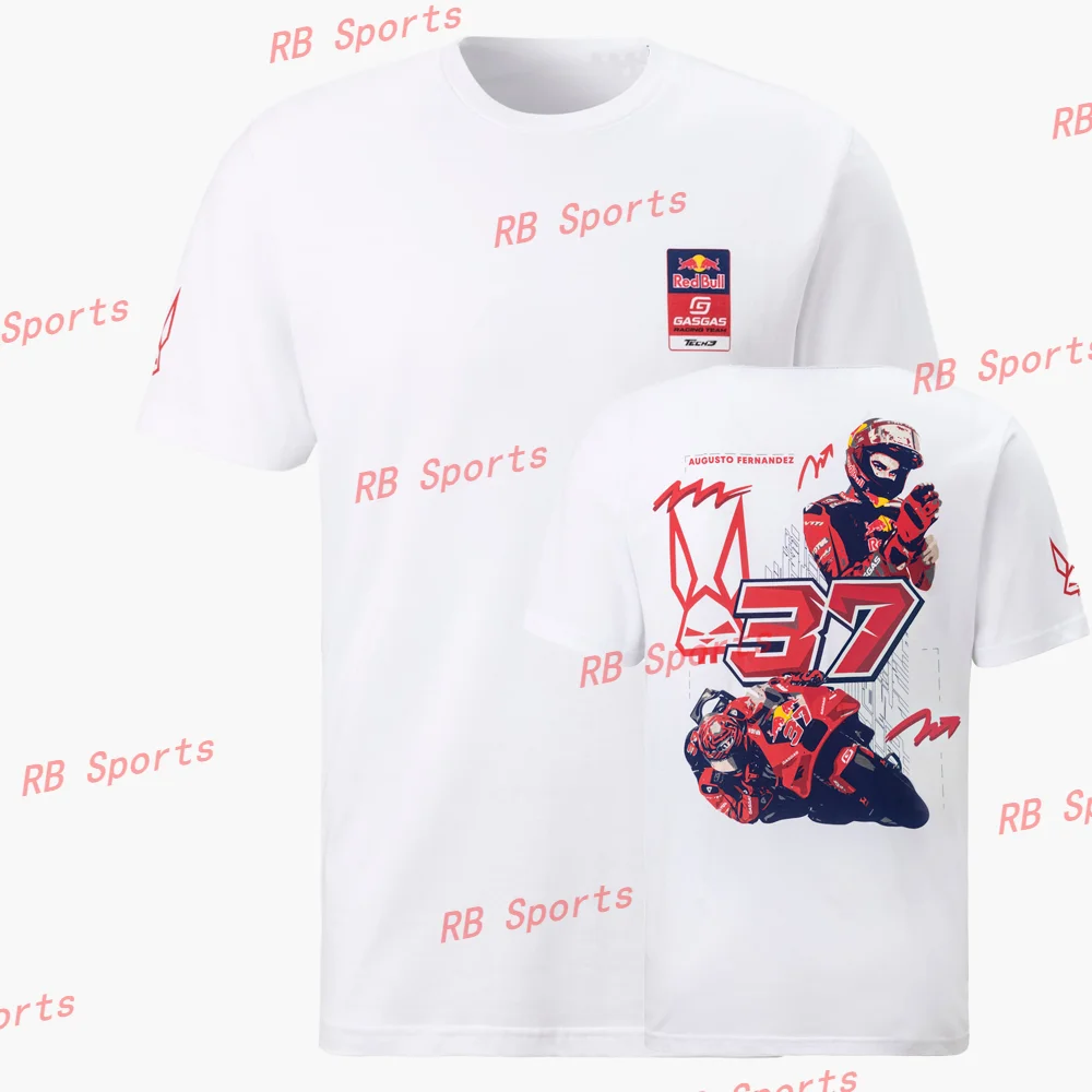 24 GASGAS Tech3 Racing Team's Augusto Fernandez Pedro Acosta Red Bull Racing Championship Cotton T-Shirt RB F1 Adults/KIDs