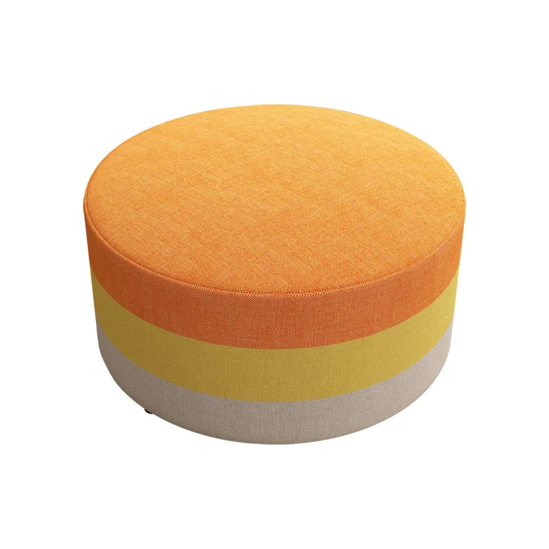 

Office, personalized, round, pier, cloakroom, shoe changing stool, compact, creative, sofa