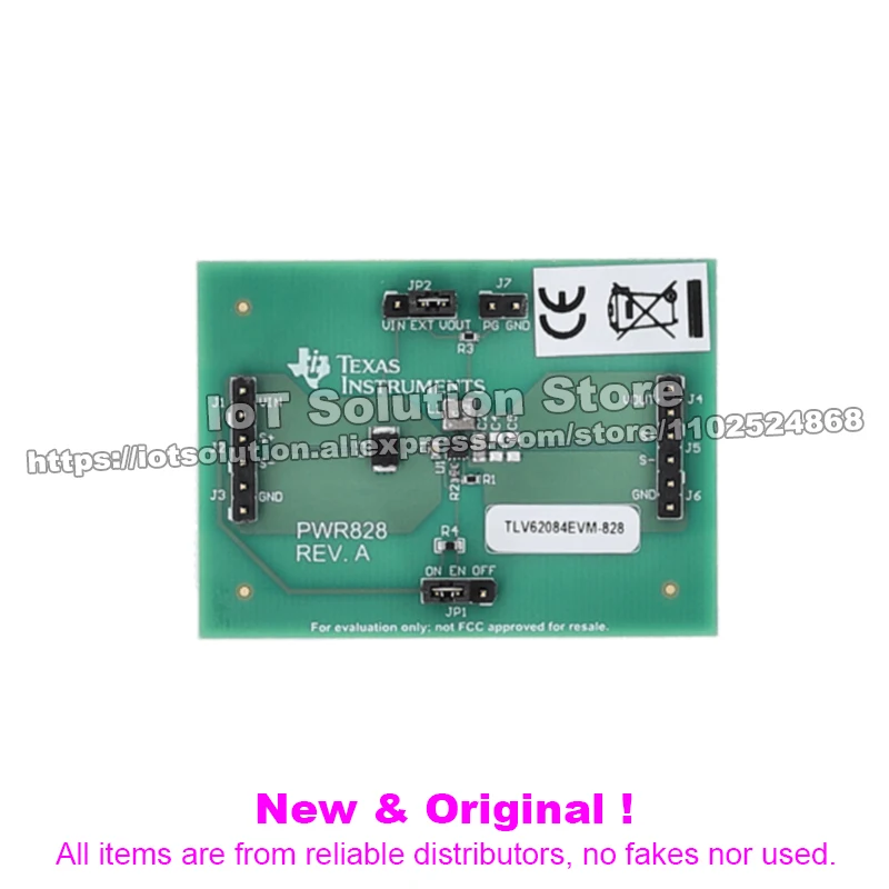 TLV62084EVM-828 Evaluation Module for TLV62084, a 6-V Input, 2-A Output, Step-Down Converter