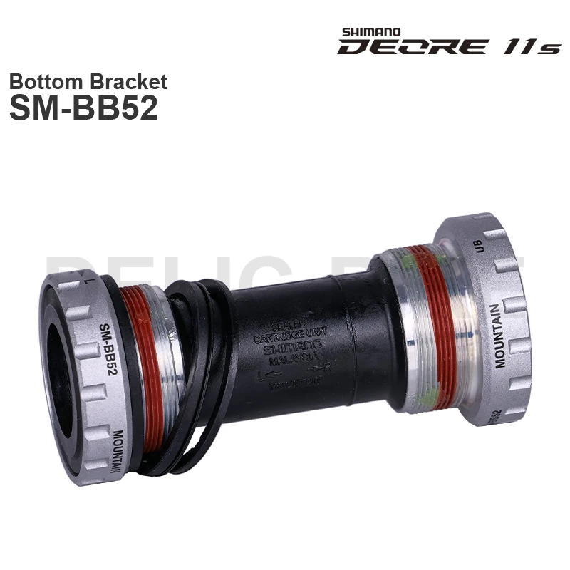 SHIMANO ALIVIO SM-BB52 suport DEORE M6100 seria gwintowana HOLLOWTECH II 68/73mm szerokość skorupy-Trekking oryginalne części