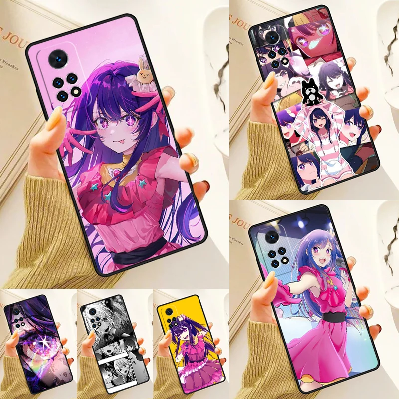 

AI Hoshino Case For Samsung Galaxy S24 Plus S23 S20 S21FE Lite S22 Ultra Note 20 S8 S9 S10 Phone Coque