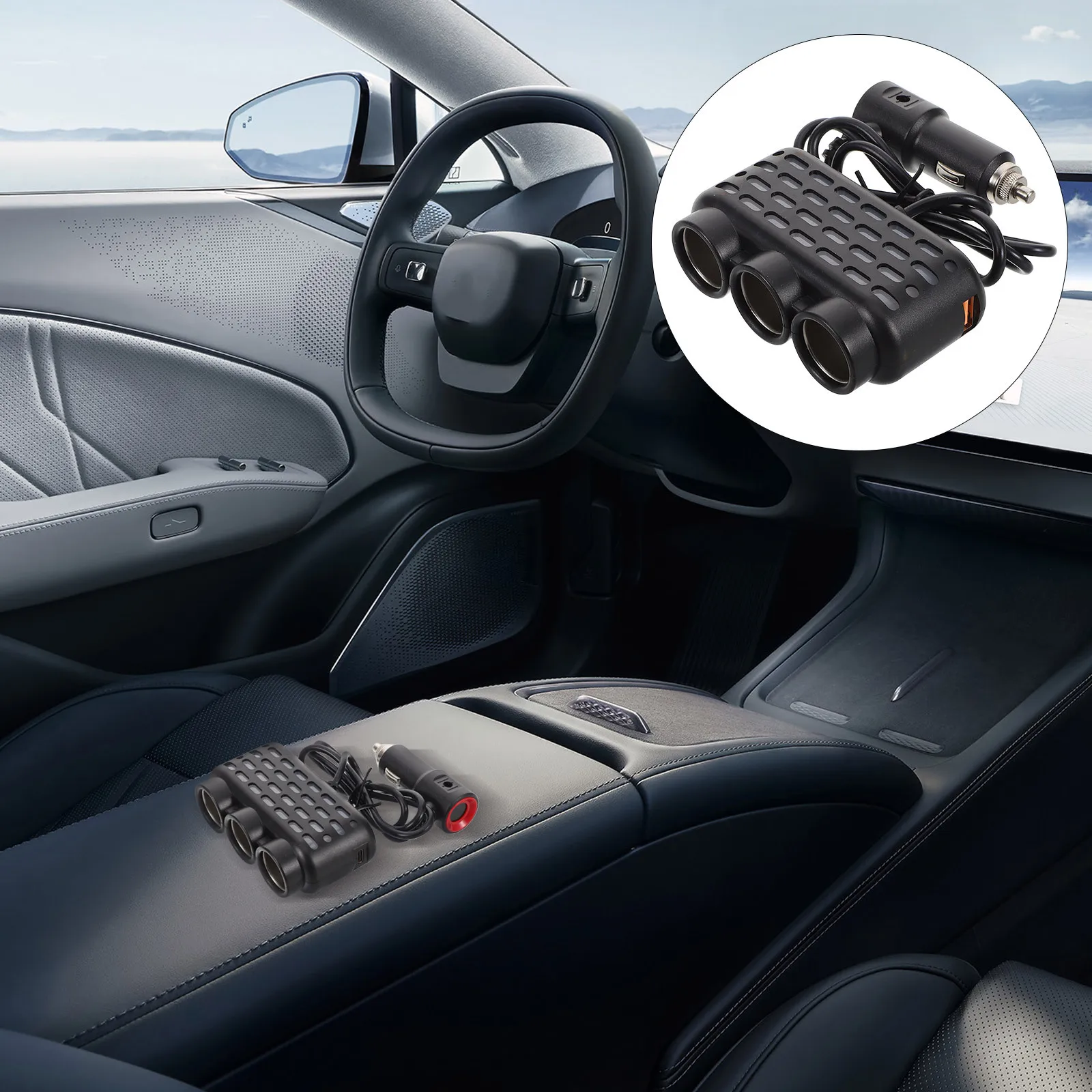 

Автомобильный 3-портовый универсальный адаптер, быстрая зарядка, многопортовые автомобильные зарядные устройства для мобильных телефонов, быстрый USB-автомобиль