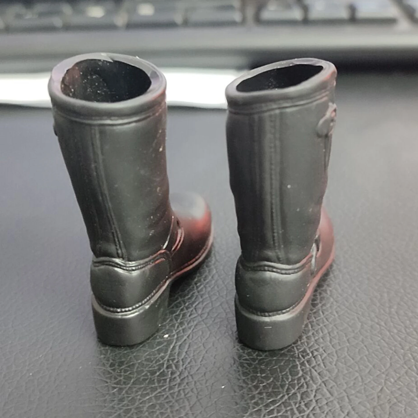 ASTOYS AS044 1/6 Punk หัวรถจักร Combat Boots ทหารสีดํารองเท้าสําหรับ 12 ''ชาย Action Figure Body ตุ๊กตาในสต็อก