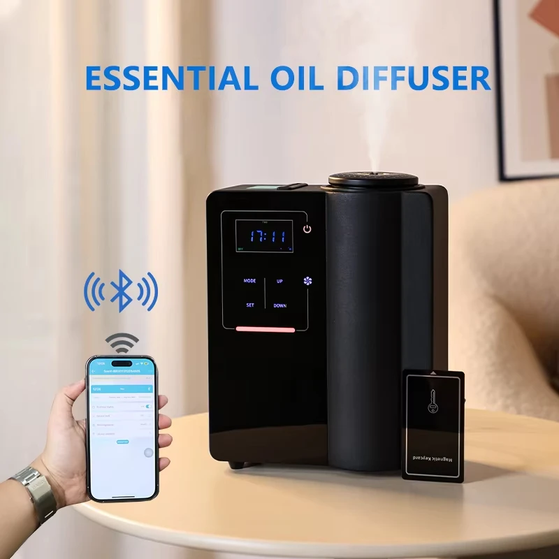 NAMSTE 500M³ Bluetooth Room Fragrance Electric Metal Hotel Fragrance Diffuser Home Appliance Air Purifier Essential Oil Diffuser