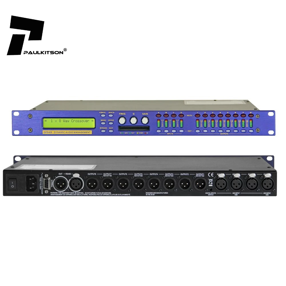 

XTA DP548 Многоэффектный процессор Audio Pro Аудио цифровой процессор Аудиопроцессор Поставщики динамиков