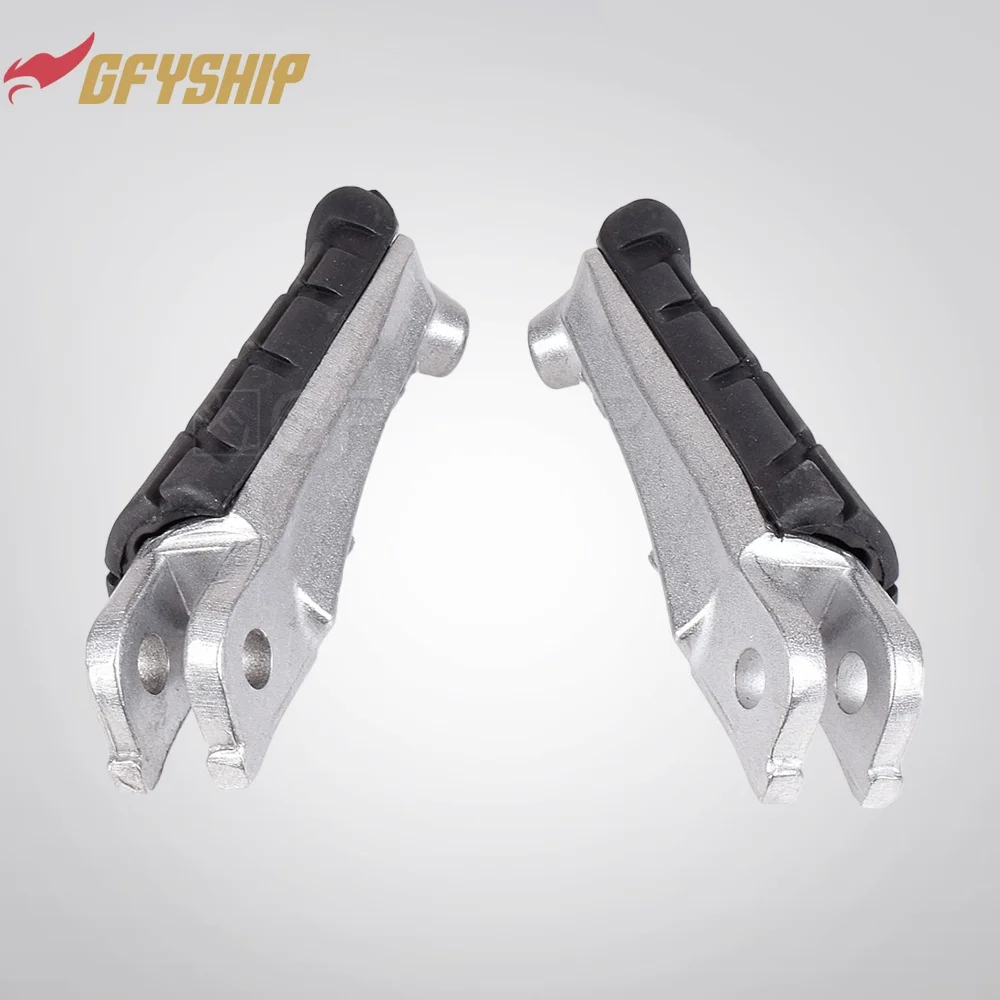 Motorcycle Front Footrests Foot pegs For Honda CB400 V-TEC CB1300 CBR1100XX CBR600 VTR250 CBR 600 F Hurricane CBR 1000 F VFR800