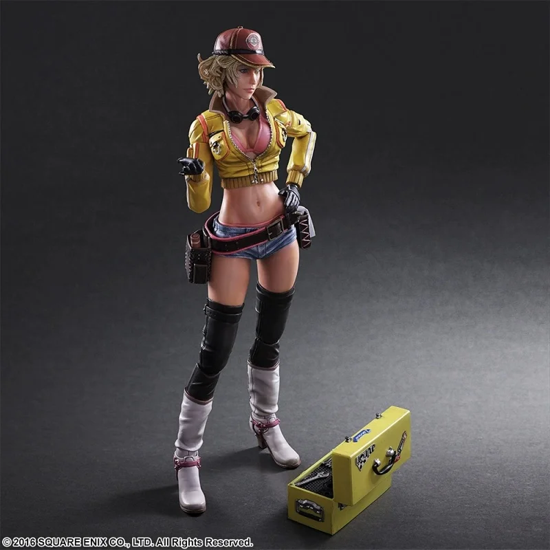 Anime Game Toys Final Fantasy Xv Action Figure Cindy Aurum Model Collection Desktop Ornament Toy