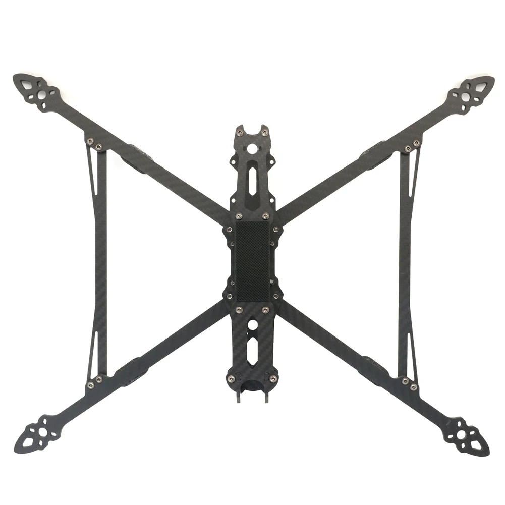Kit de Marco para Dron FPV MARK V2 de 8/9/10 Pulgadas, Fibra de Carbono 3K, Tipo H, Distancia entre Ejes de 367/387/427 mm, para Drones FPV de Estilo Libre y Carreras de Largo Alcance