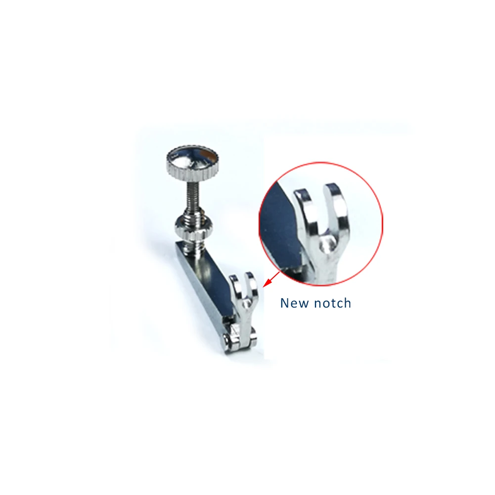 STRADPET Titanium Fine Tuner 2.0 with Wear-Resist Alloy Bolt in Titanium Bright or Gun-Gray, for Violin, String adjuster