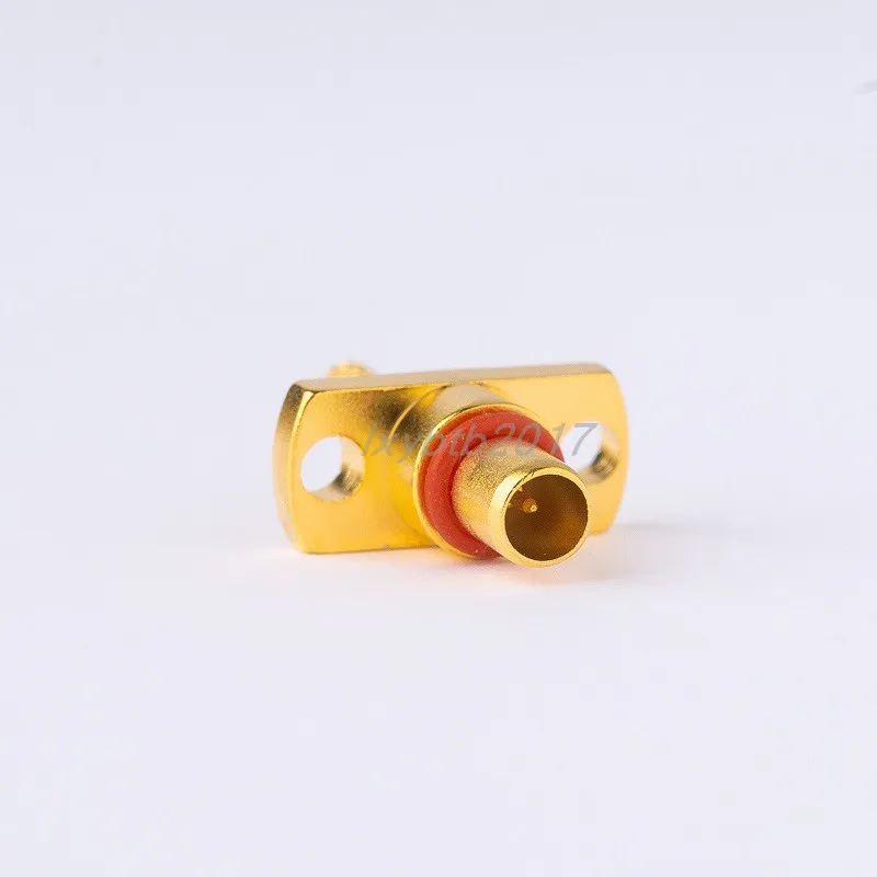 SBMA-JF2Y RF male adapter RG316 two-hole flange with RG174 flange hole spacing 9mm straight male