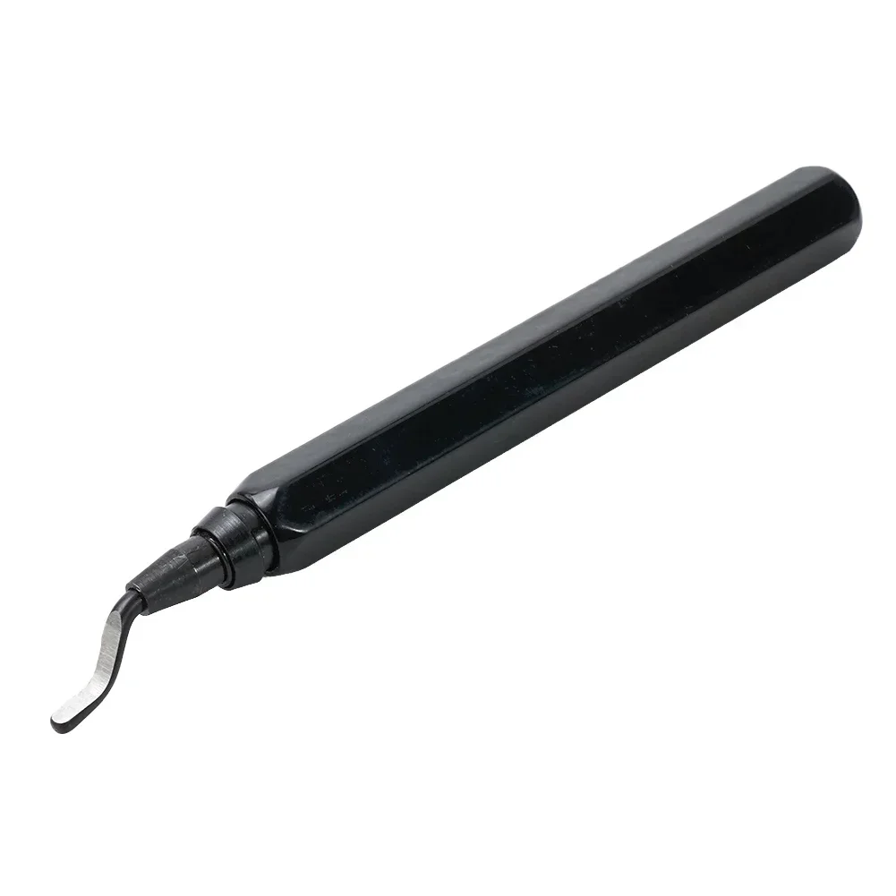 ที่ขูดใบมีดสำหรับขัด RB1000ขนาด14.4ซม. x 1.25ซม./5.55inx0.49in แท่งอลูมิเนียมสีดำน้ำหนักเบา2ชิ้น/เซ็ต